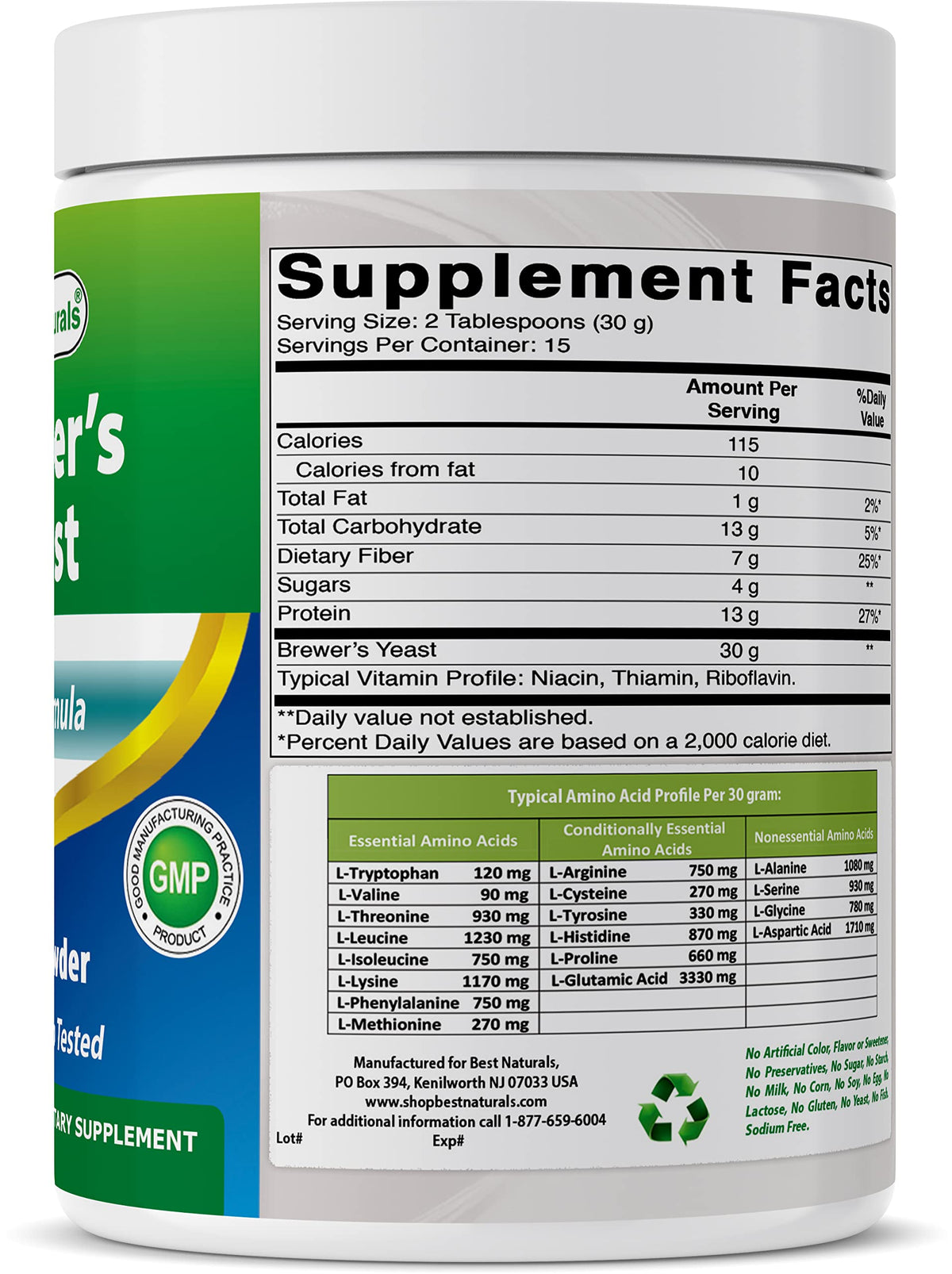 Best Naturals NUTRITIONAL_SUPPLEMENT