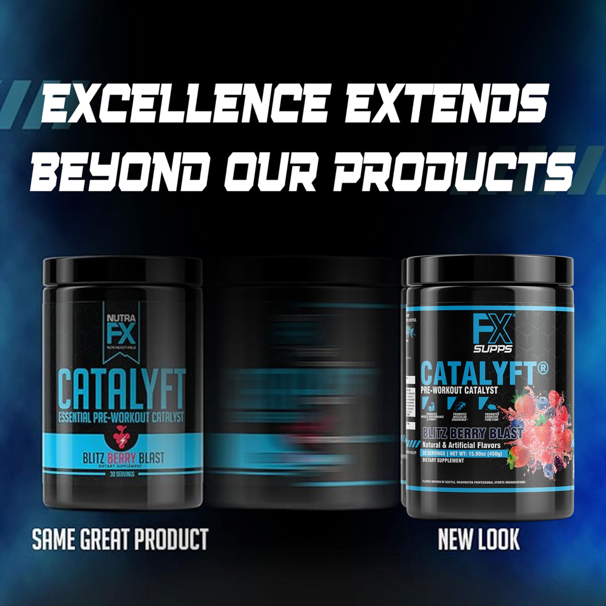 FXSUPPS Catalyft Pre-Workout Powder Energy & Focus - 20 Servings - image 7