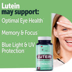 Yuve Lutein & Zeaxanthin 20mg Eye Health Supplement - 30 Vegan Capsules - image 3