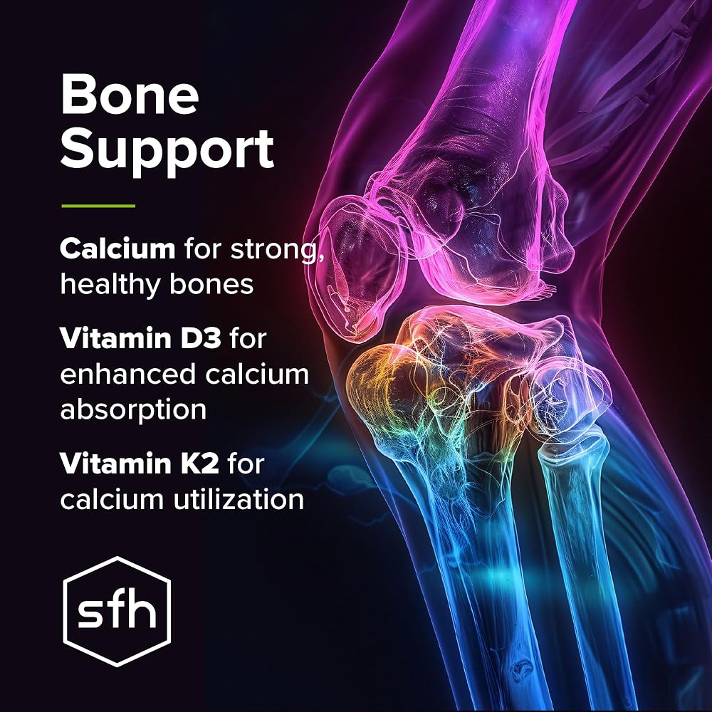 SFH Vitamin K2 D3 with Calcium Bone Support - 60 Capsules - image 3