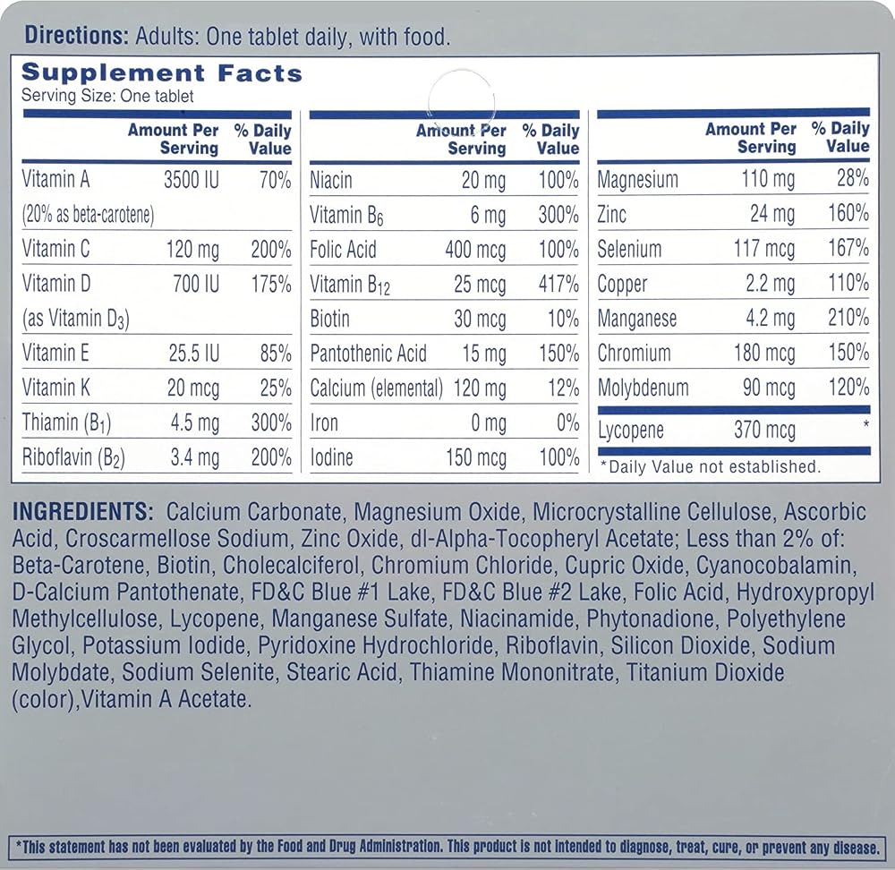 One A Day Men's 50+ Healthy Advantage Multivitamin - 65 Tablets - image 2