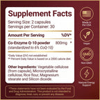 Sundhed Natural CoQ10 800mg Coenzyme Q10 - 60 Vegan Capsules - image 9