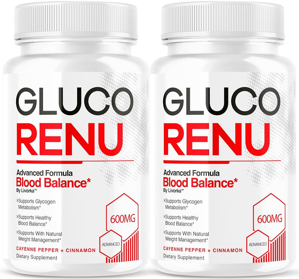 LIVORKA Gluco Renu Capsules Blood Health Support - 60 Capsules