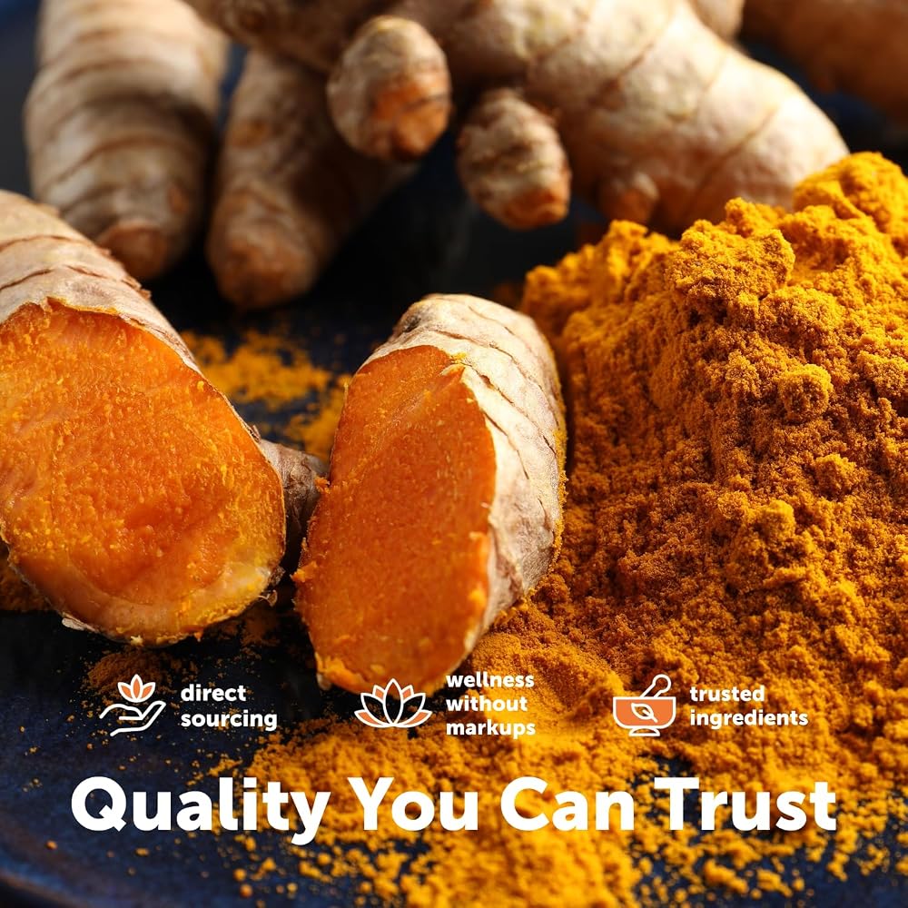 Micro Ingredients Turmeric Curcumin with Black Pepper & Ginger - 300 Softgels - image 6