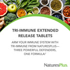 NaturesPlus Herbal Actives Tri-Immune Extended Release - 60 Tablets - image 3