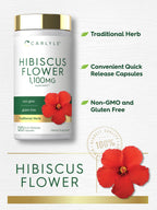 Carlyle Hibiscus Flower Extract - 120 Capsules - image 4