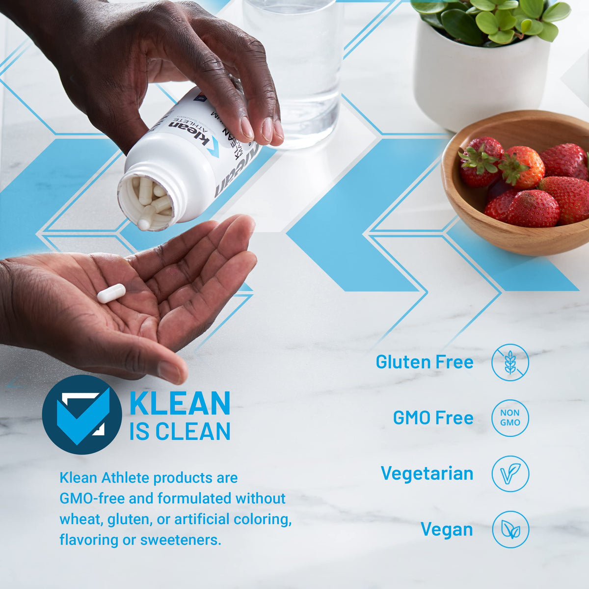 Klean Athlete Klean Magnesium - 90 Vegetarian Capsules - image 3
