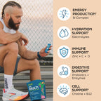 Root'd Multivitamin Powder with 3X Electrolytes for Men - 24 Vitamins