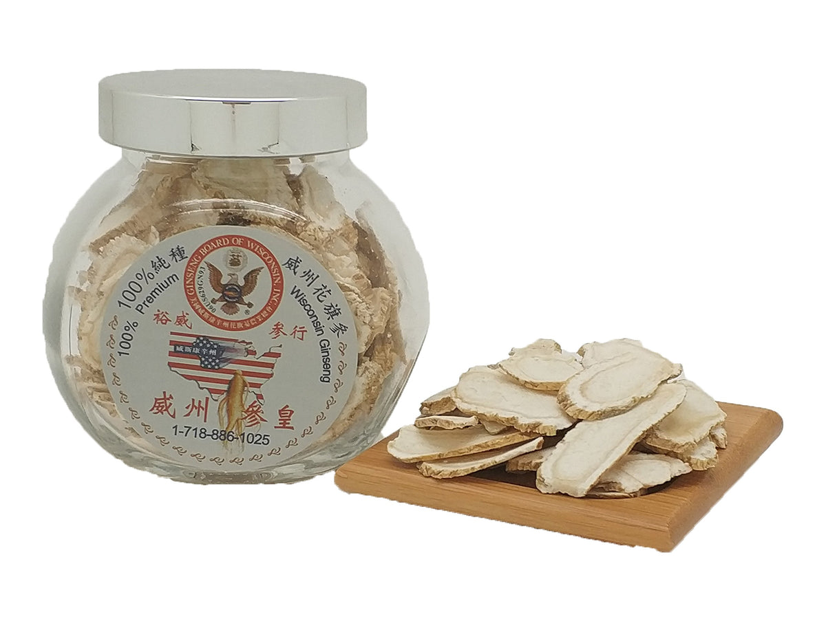 Yu Wei Premium Wisconsin American Ginseng Slices - 56g