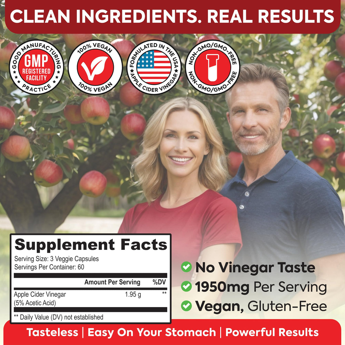 DR. MARTIN'S NUTRITION Apple Cider Vinegar 1950mg - 180 Capsules - image 4