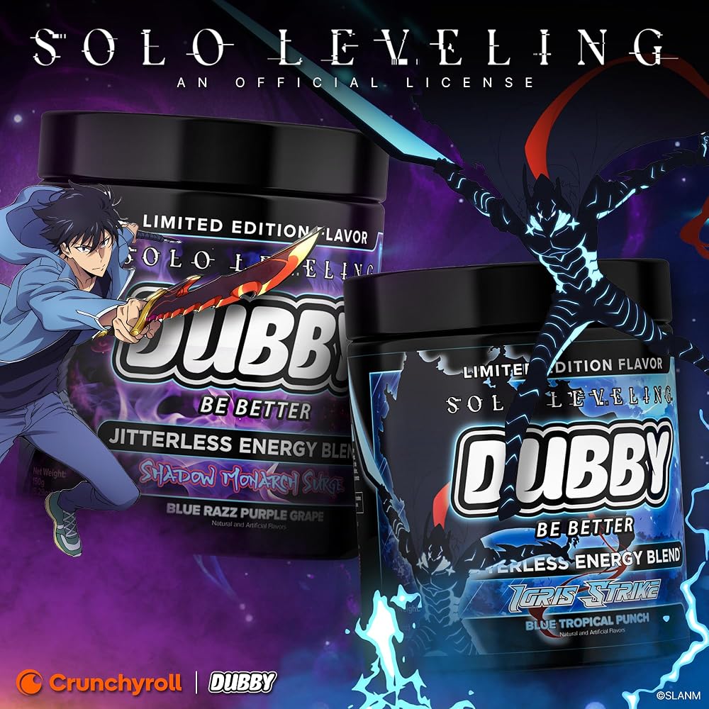 Dubby Solo Leveling Igris Strike Energy Drink Powder - 30 Servings - image 3