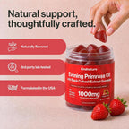 kindnature Evening Primrose Oil Gummies for Women 1000mg - 60 Gummies - image 6