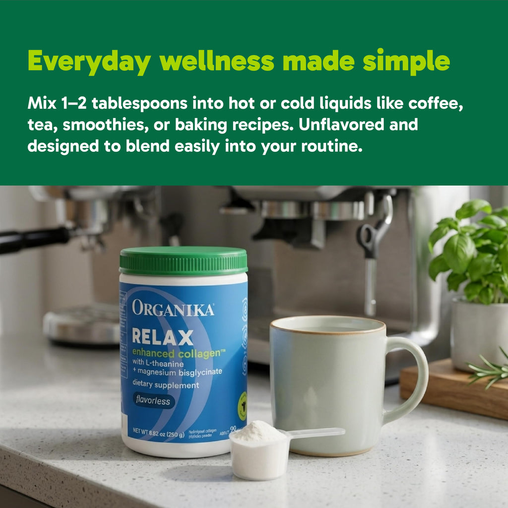 Organika Enhanced Hydrolyzed Collagen Peptides Powder