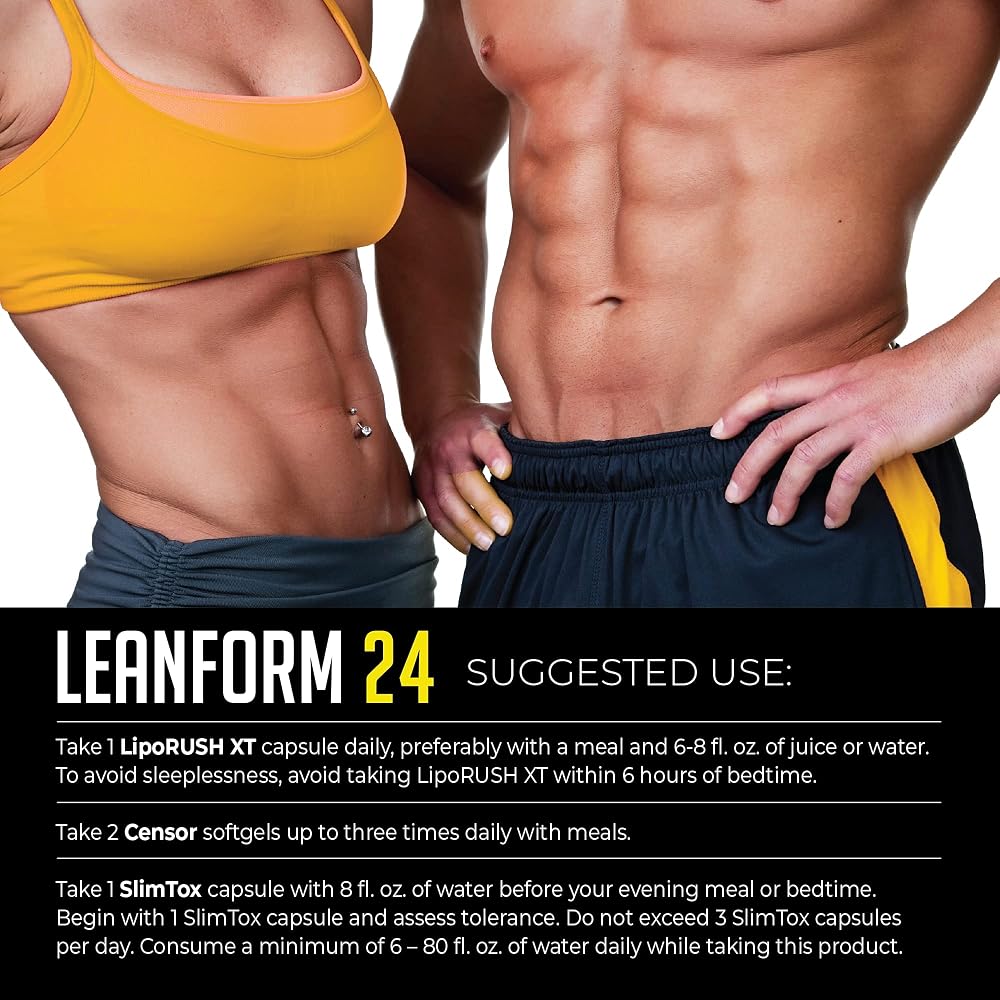 LeanForm24 NDS Nutrition Weight Loss Kit - 60 Capsules/90 Softgels - image 9