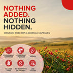 b Natural RoseHips & Acerola Vitamin C 1000mg - 90 Capsules - image 6
