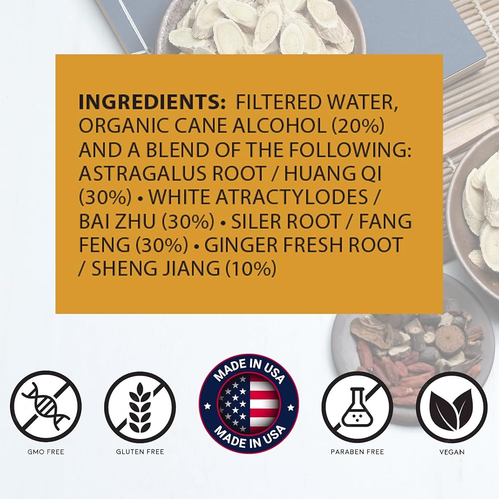 root + spring Jade Windscreen - Yu Ping Feng Tang - Herbal Tincture