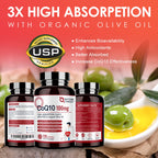 NATURE TARGET CoQ10 100mg with PQQ Softgels - 120 Servings - image 5