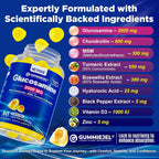 NEVISS Sugar Free Glucosamine Filled Gummies - Glucosamine Supplement