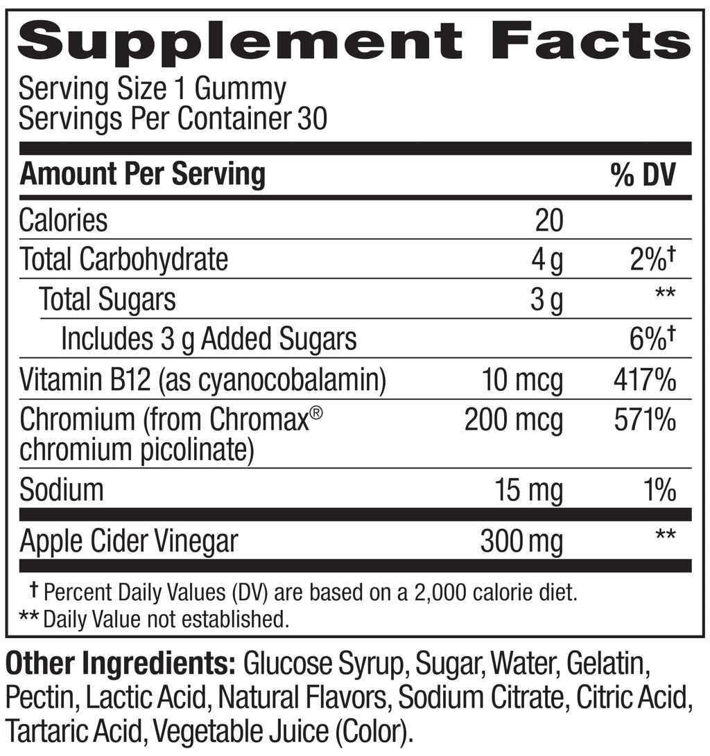 OLLY Metabolism Gummy Rings with Apple Cider Vinegar - 30 Count - image 7