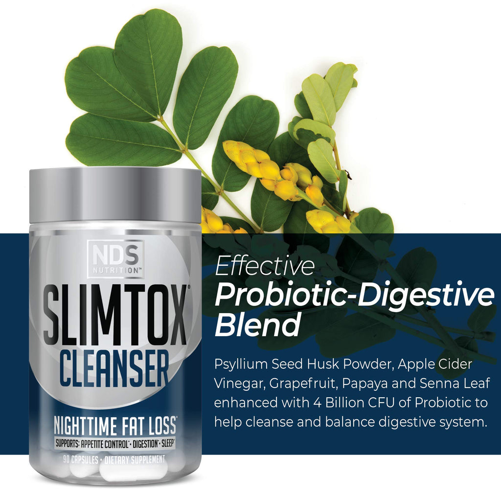 Slim-Tox NDS Nutrition Cleanser Nighttime Fat Loss Support - 90 Capsules - image 7