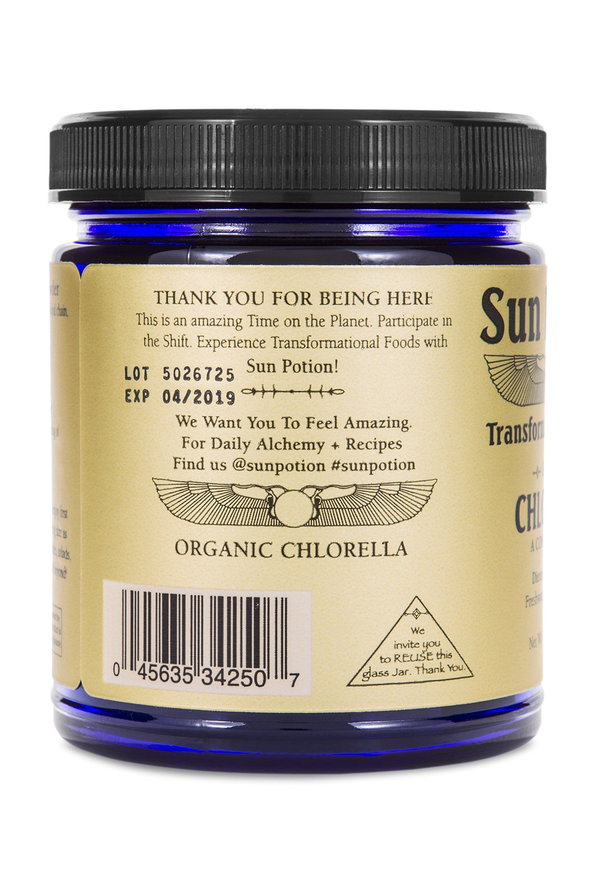Sun Potion Chlorella Powder - 111g - image 2