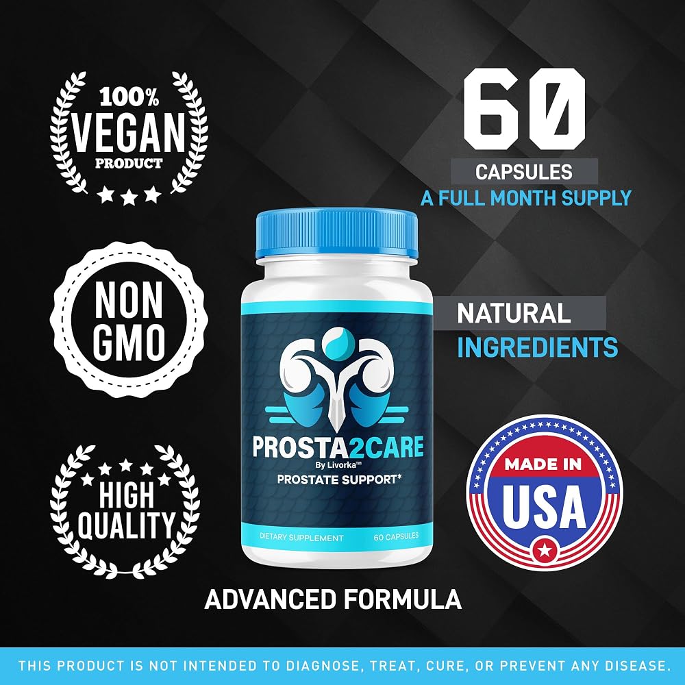 LIVORKA Prosta2Care Advanced Formula Capsules - 300 Capsules - image 4