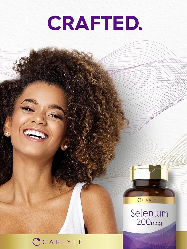 Carlyle Yeast Free Selenium 200 mcg - 200 Capsules - image 7