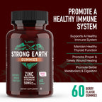 YUM-V'S Strong Earth Zinc Gummies 50 mg - 60 Count - image 3