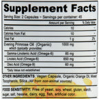 GAMENOTE Deva Vegan Evening Primrose Oil - 90 Vegan Capsules (Pack of 2) - image 2