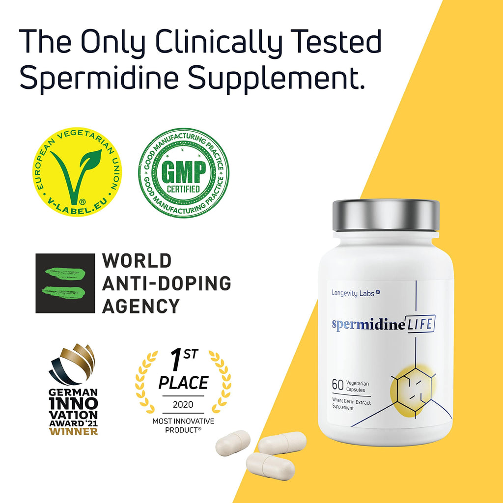 LONGEVITY LABS + spermidineLIFE Supplement - 60 Capsules - image 9