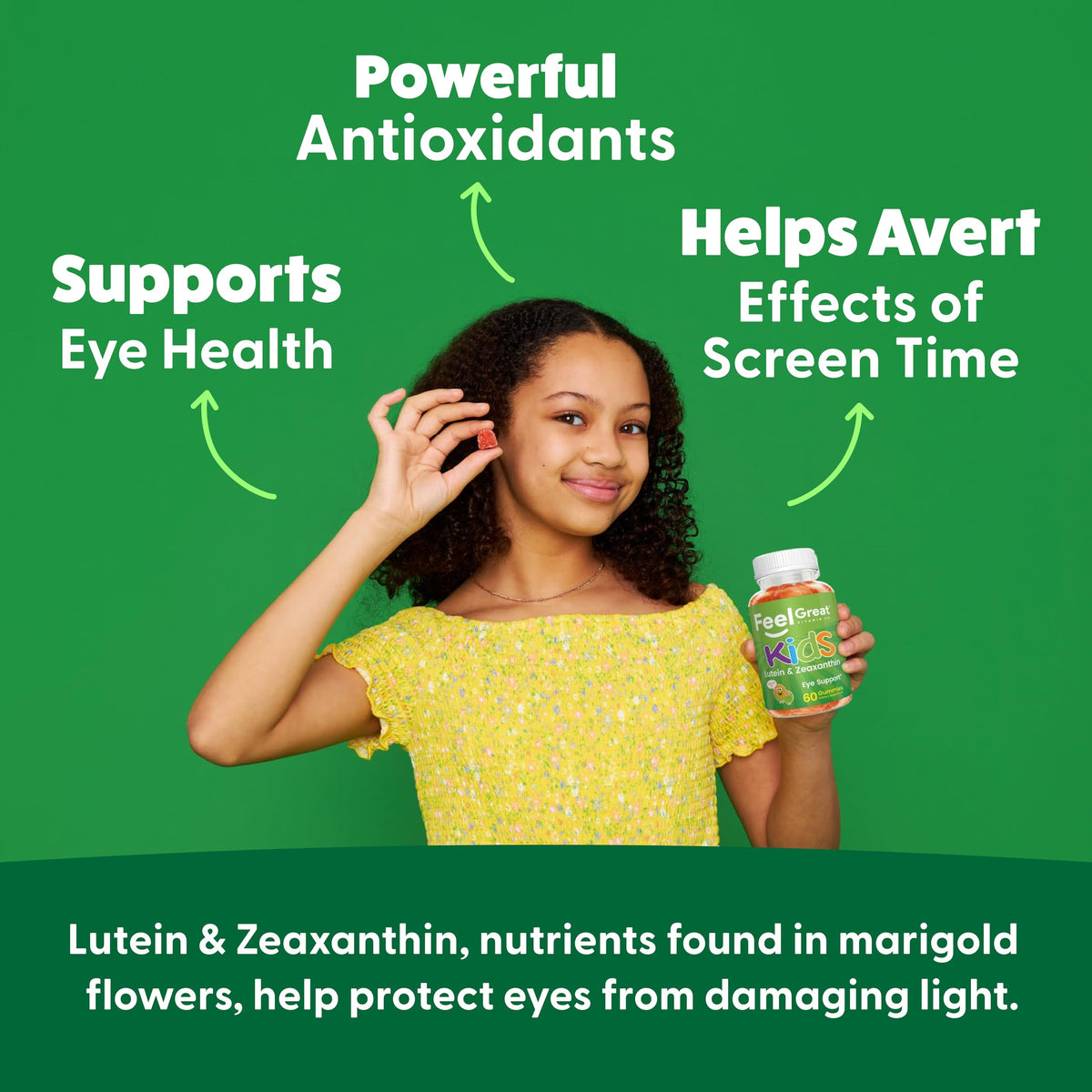 The Feel Great Vitamin Company Kids Eye Vitamins Lutein & Zeaxanthin - image 3