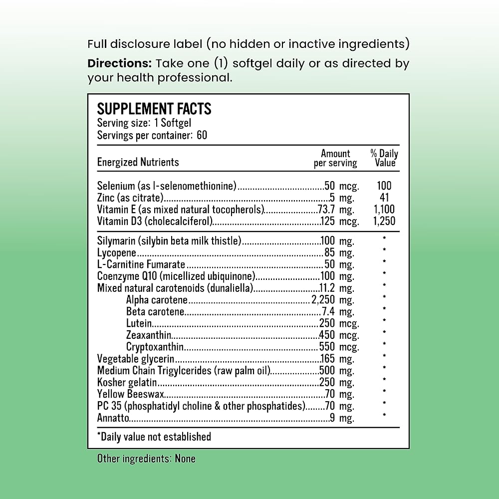 Alkaline for Life Liver Protect+ Milk Thistle and CoQ10, Softgels