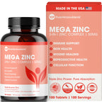 Pure Micronutrients Mega Zinc 50mg Supplement - 100 Tablets
