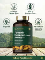 Tahoe Nutritionals Turmeric Curcumin - 150 Capsules - image 5