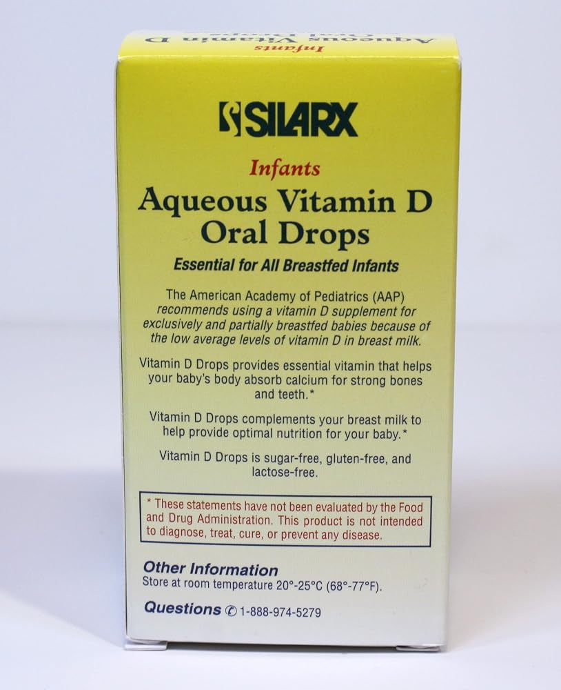 FILLBOSS Infants Aqueous Vitamin D Oral Drops 400 IU/ml - 2 x 50ml - image 4