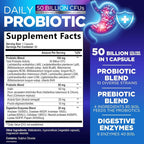 Nature's Peak Probiotics 50 Billion CFU Per Capsule - 10 Premium