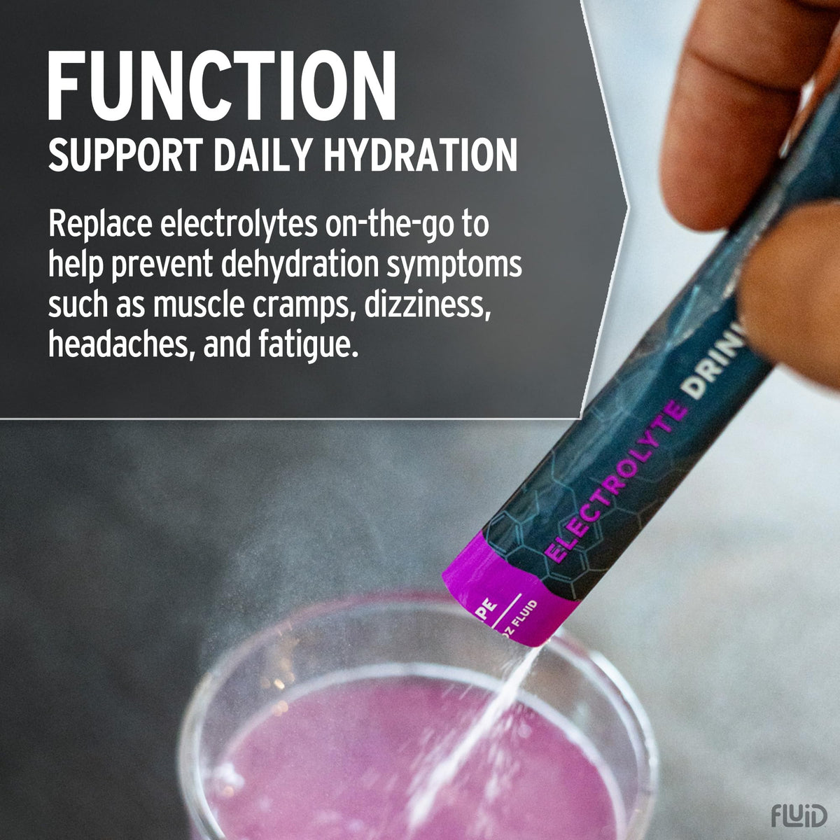 Fluid Tactical - 25 Count Electrolyte Powder