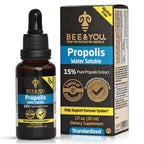 Bee and You Natural Pure Propolis Extract Immune Support - 1 Fl Oz