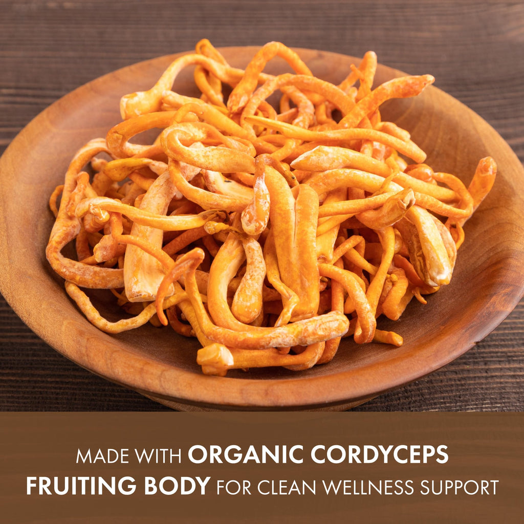 PURE ESSENCE LABS MyPure Cordyceps - Organic Mushroom Supplement