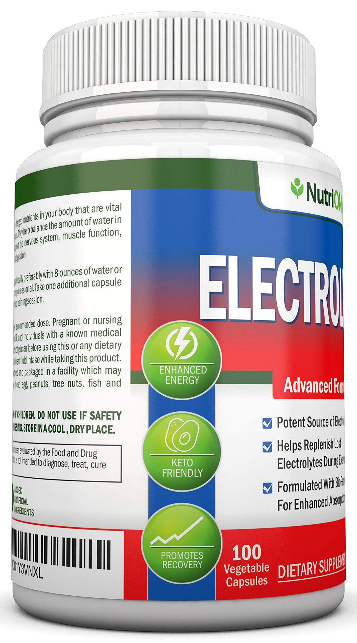 NutriONN Electrolytes Multiminerals - 100 Vegetarian Capsules - image 4