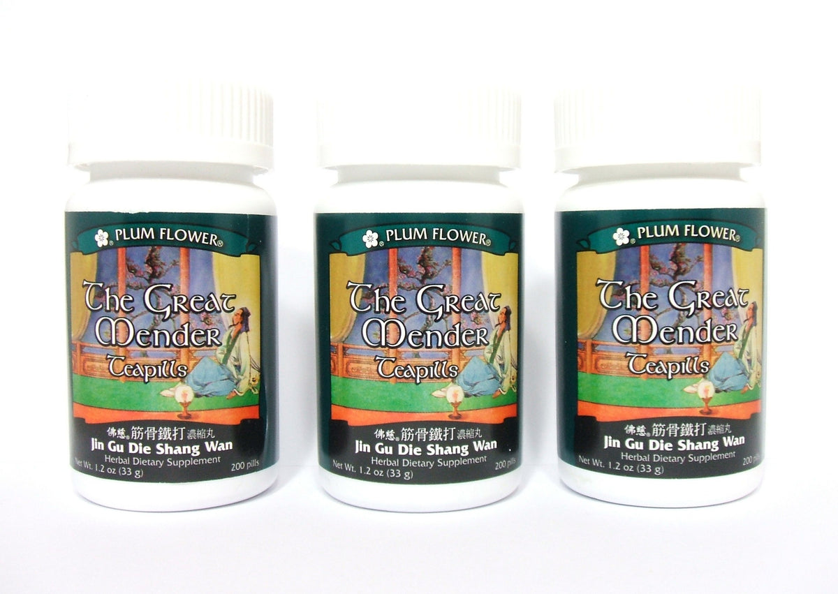 Plum Flower Great Mender Teapills Nerve Support - 600 Capsules