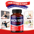 Aumeto Black Maca Root Plus 11-in-1 with Ashwagandha - 90 Capsules - image 4