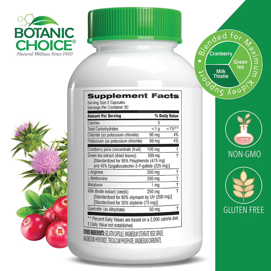 Botanic Choice Ultra Kidney Complex Kidney Support - 60 Capsules - image 2
