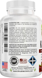 Elevate Recovery Kidney-PRO Kidney Support Complex - 180 Vegetarian Capsules - image 3