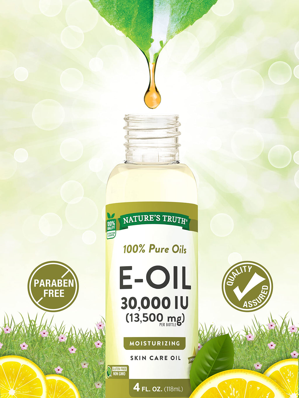 Nature's Truth Vitamin E Oil Liquid - 12 Fl Oz (Pack of 3) - image 4