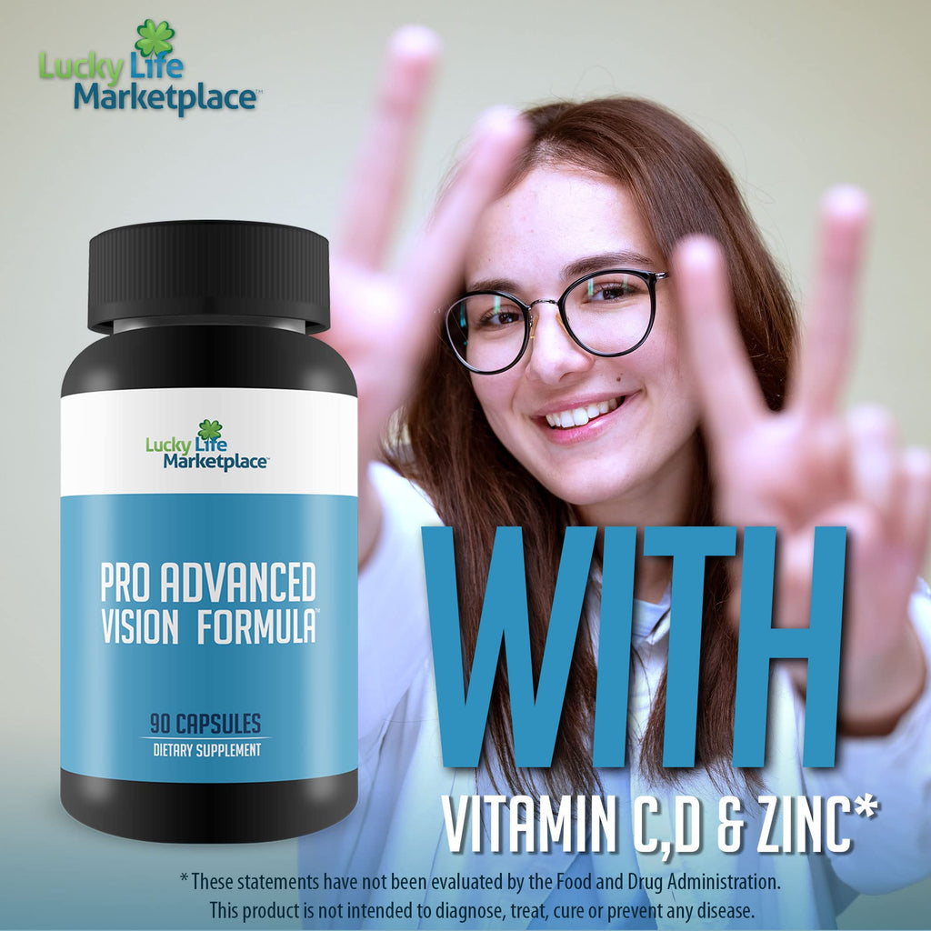 Generic Pro Advanced Vision Formula Eye Health Support - 1 Bottle - image 5
