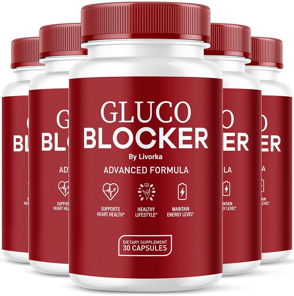 LIVORKA GlucoBlocker Support Supplement Capsules - 300 Capsules