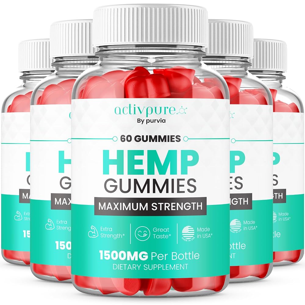 Purvia ActivPure Gummies Extra Strength Wellness Support - 300 Gummies