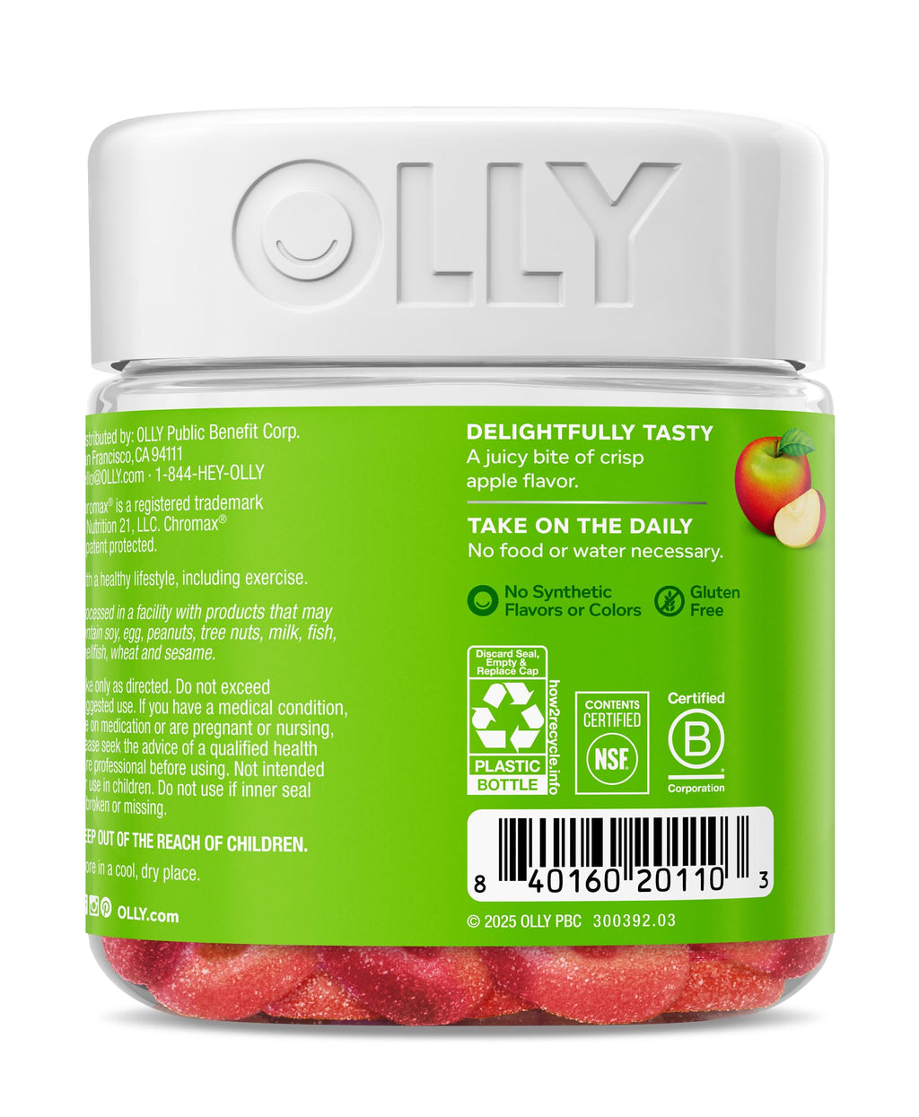 OLLY Metabolism Gummy Rings with Apple Cider Vinegar - 30 Count - image 6