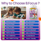 Therefore B.Focus Omega 3 DHA Gummies for Kids - 60 Count - image 9